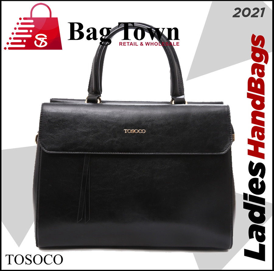 85002 Black Tosoco Ladies Handbag For Sale